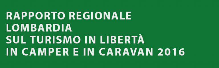 PRESENTATION OF THE REGIONAL REPORT ON TOURISM & FREEDOM IN LOMBARDY