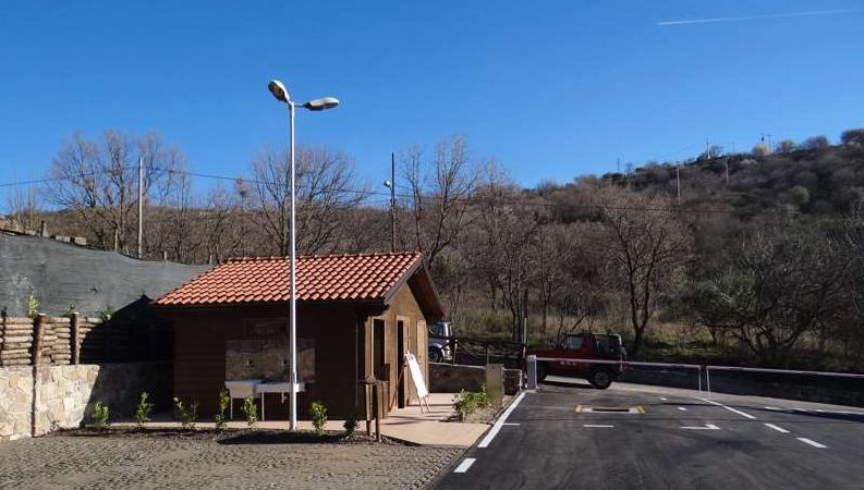 Area di sosta a Cerchiara di Calabria