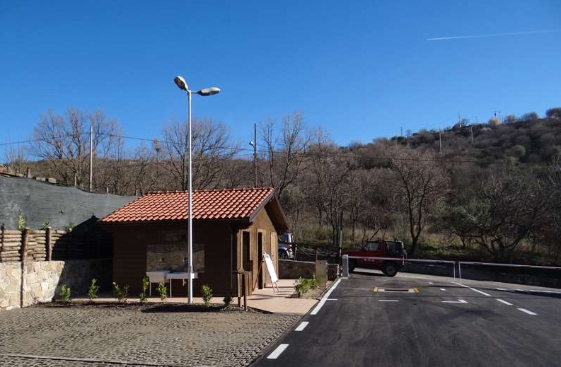 Area di sosta a Cerchiara di Calabria