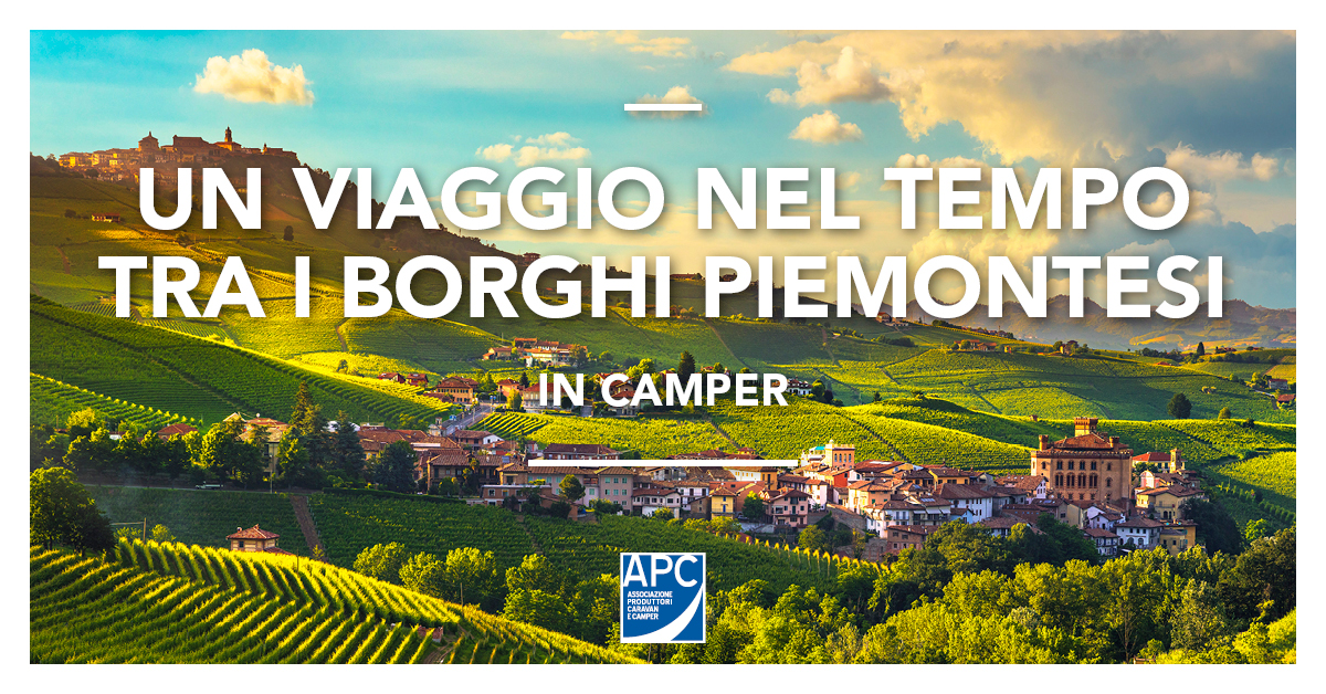 Veduta borghi piemontesi