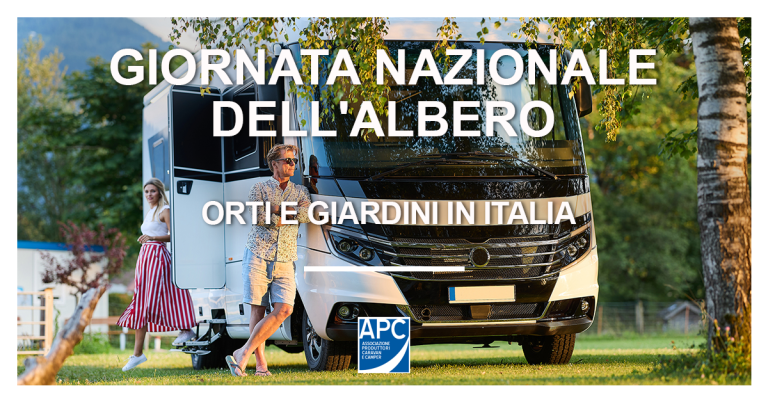 Giornata nazionale dell’albero: orti e giardini in Italia da scoprire in camper