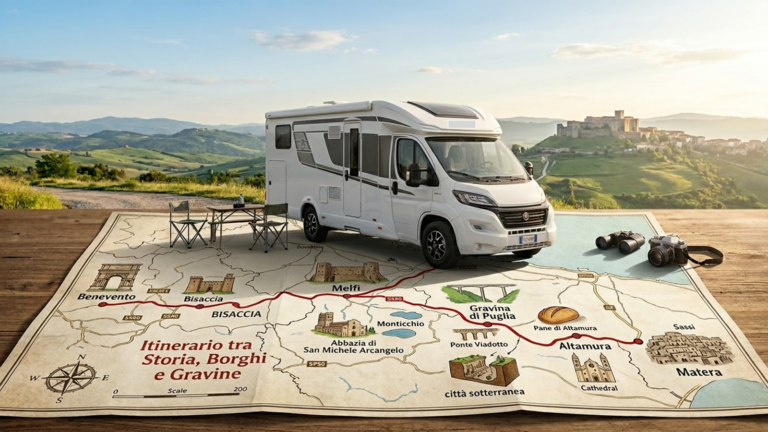 Itinerario tra storia, borghi e gravine: un viaggio nel tempo tra Campania, Basilicata e Puglia